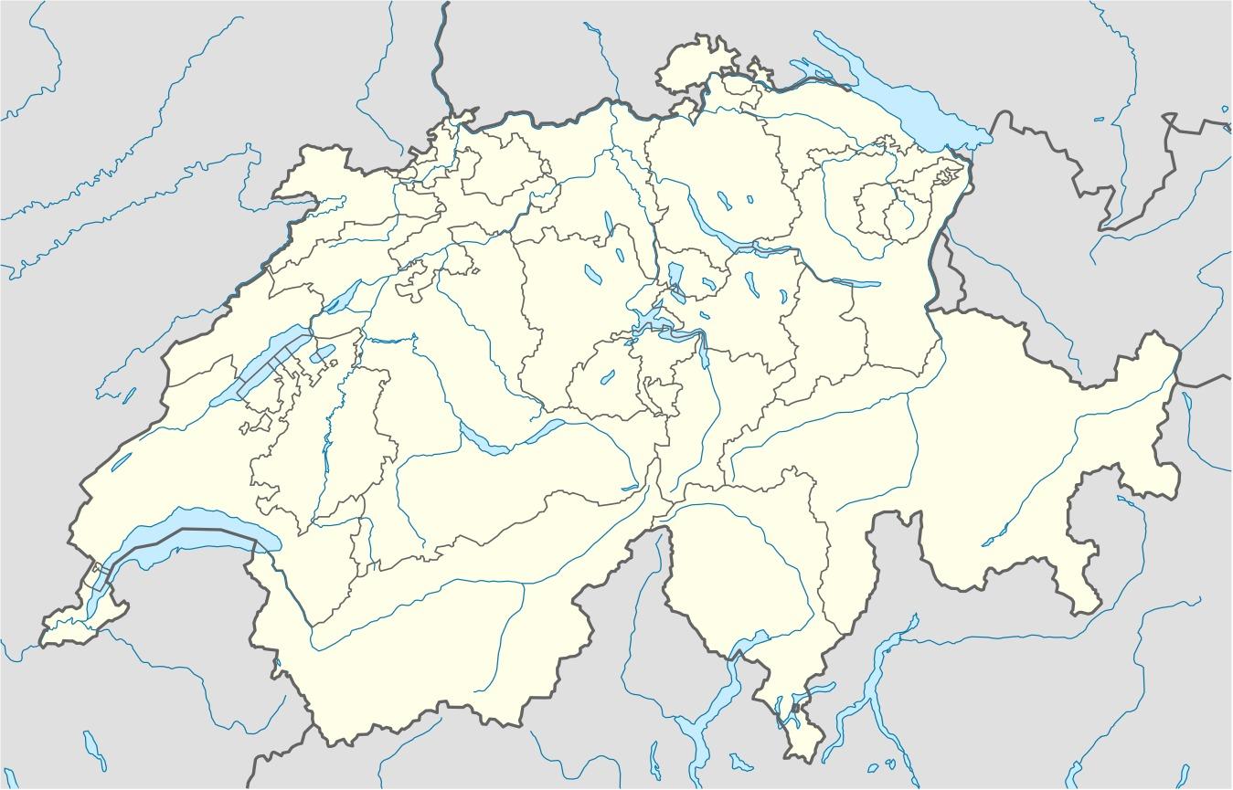 Switzerland Map Vector